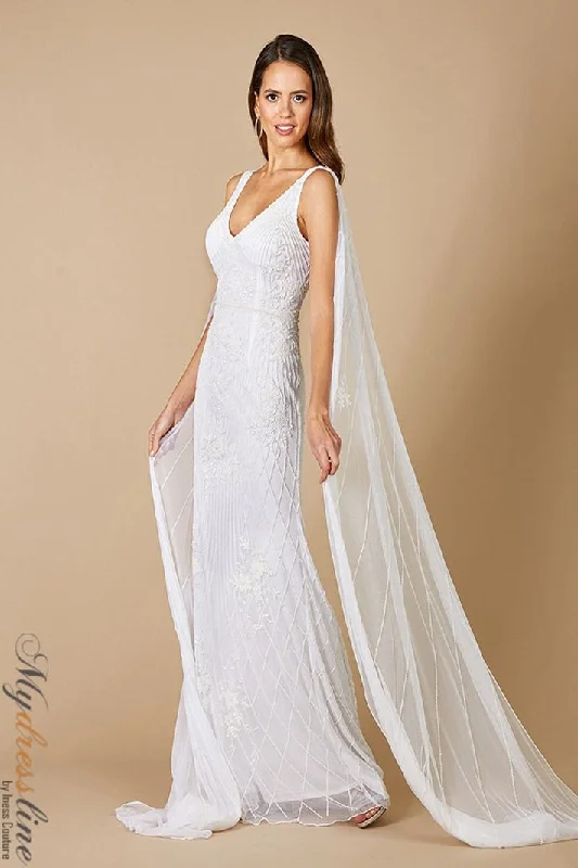 Draped Gown Lara 51055