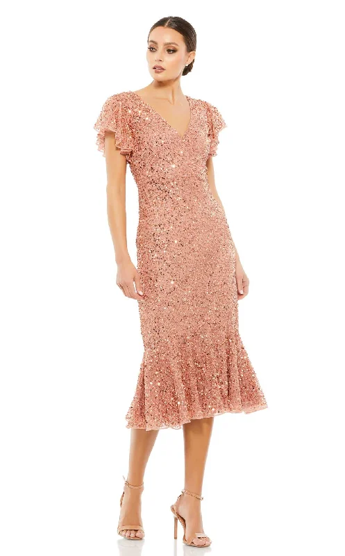 Asymmetrical Gown Mac Duggal 10801 Dress