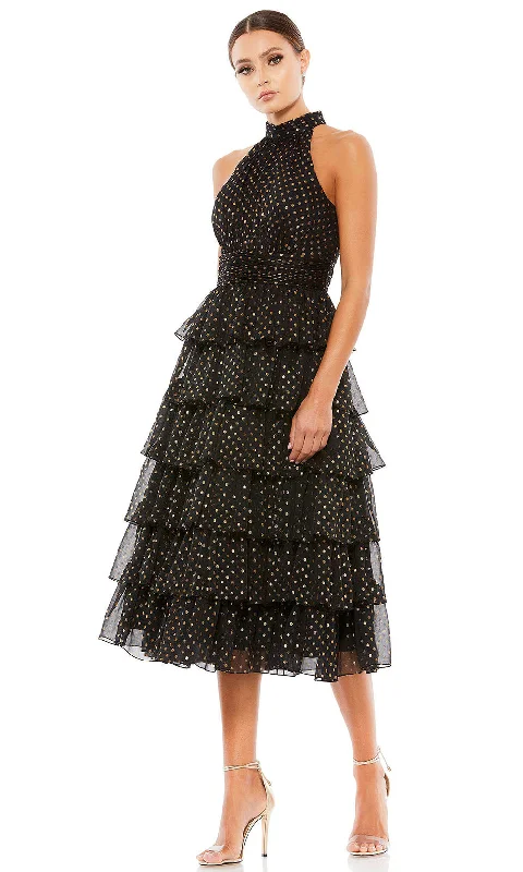 High Neck Dress Mac Duggal 49510