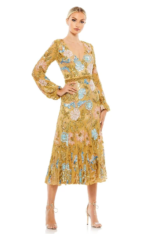 Puffy Sleeve Dress Mac Duggal 5423 Dress