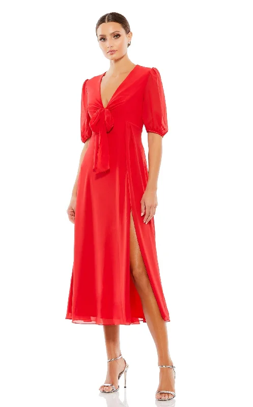 Timeless Satin Dress Mac Duggal 55627 Dress