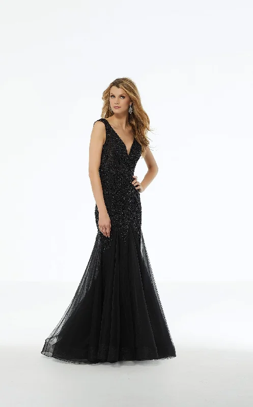 Floor-Sweeping Gown MGNY 72103 Dress