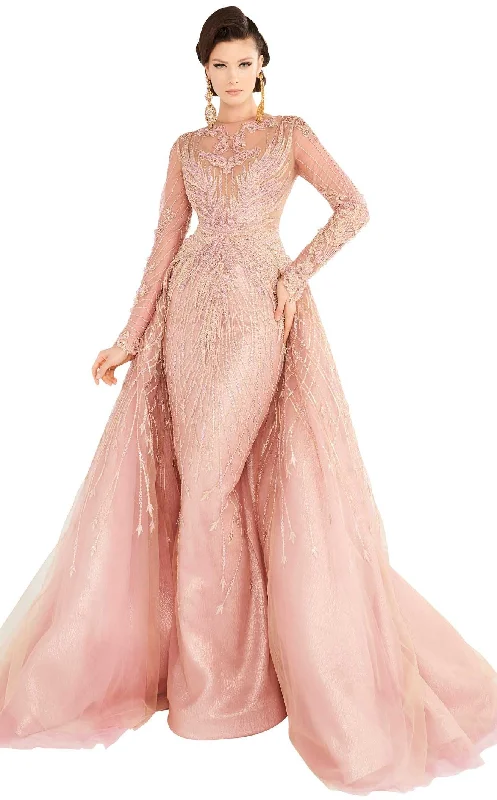 Embroidered Gown MNM Couture 2559 Dress