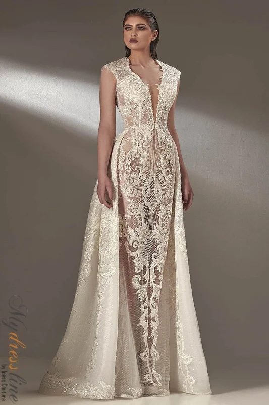 Luxe Satin Dress MNM Couture K3897