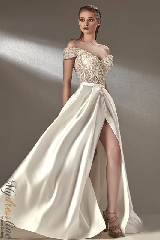 Knee-Length Dress MNM Couture K3899