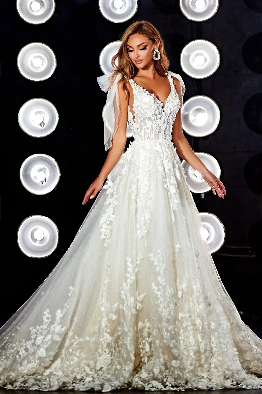 Applique Gown Portia & Scarlett PS23866B