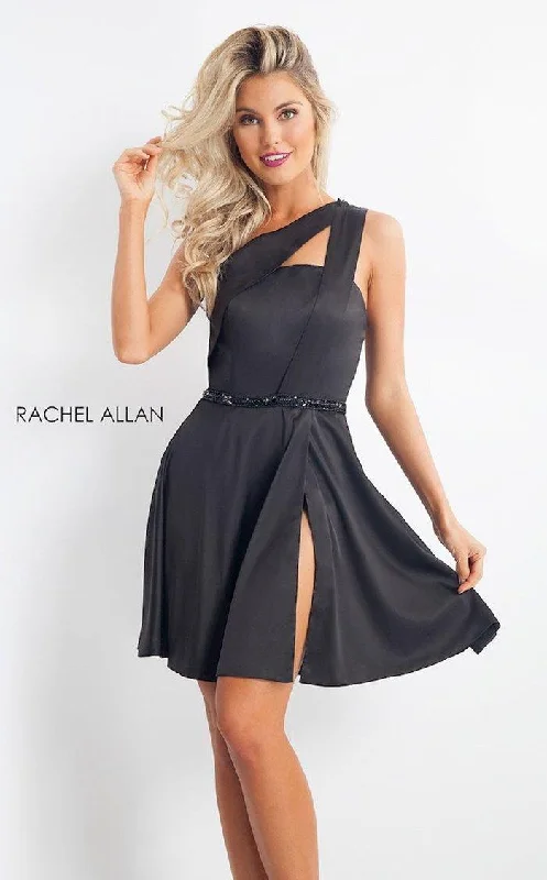 Rose Gold Dress Rachel Allan Short Homecoming Cocktail Dress 4642