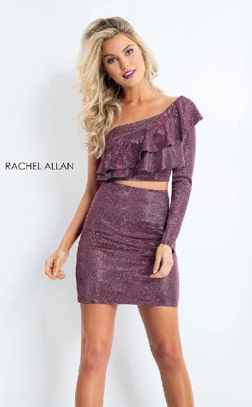 Elegant Wedding Gown Rachel Allan Two Piece Homecoming Short Dress 4618
