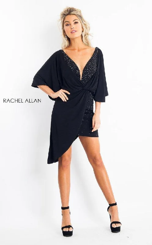 Sequin Maxi Dress Rachel Allan Short Formal  Cocktail Dress L1185