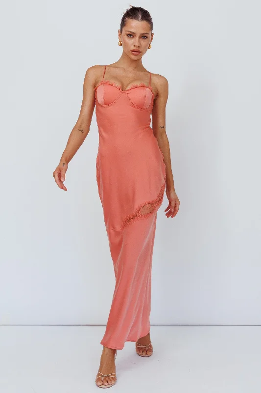 Lace Dress Sweet Talker Lace Trim Midi Dress Mango