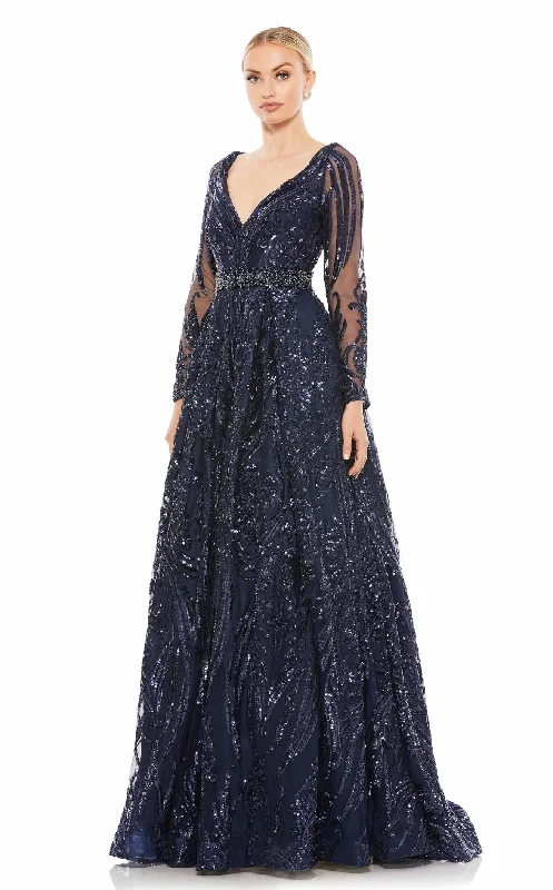 Illusion Neckline Dress Mac Duggal 67113 Dress