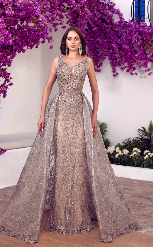 Luxe Satin Dress Modessa Couture M20361 Dress